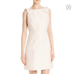 NWOT Kate Spade Blush A-Line Double Bow Dress